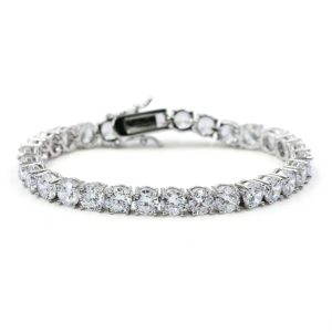 צמיד טניס שיבוץ מלא 4מ״מ