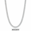 ⁦שרשרת טניס 4ממ moissanite כסף⁩ – תמונה ⁦2⁩